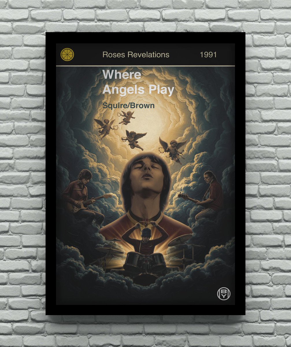 I've had lots of requests for my new Stone Roses print so just RT and I'll pick 3 winners at 10pm 🍋