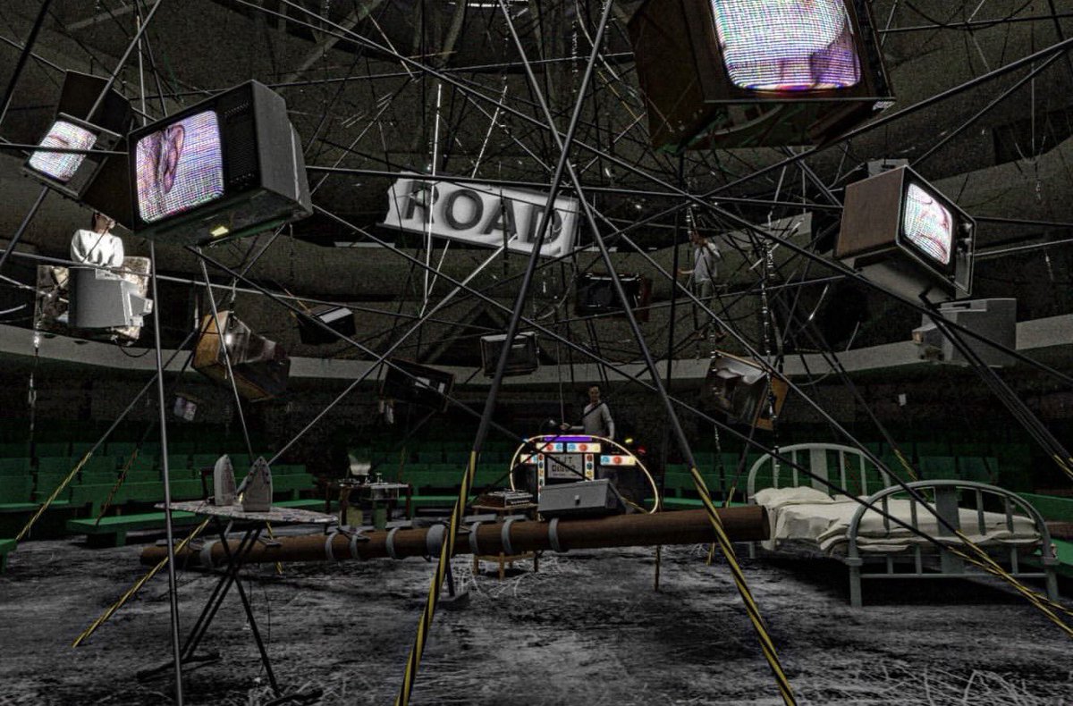 LeslieTravers's tweet image. A small part of the set design forJim Cartwright’s ‘Road’ at the Manchester Royal Exchange. It has been a joy to make this work with such a great team.  Directed by Selina Cartmell.  Sound by Tingying Dong.  Lighting by Aideen Malone.  Set and costumes by Lesley Travers. #theatre