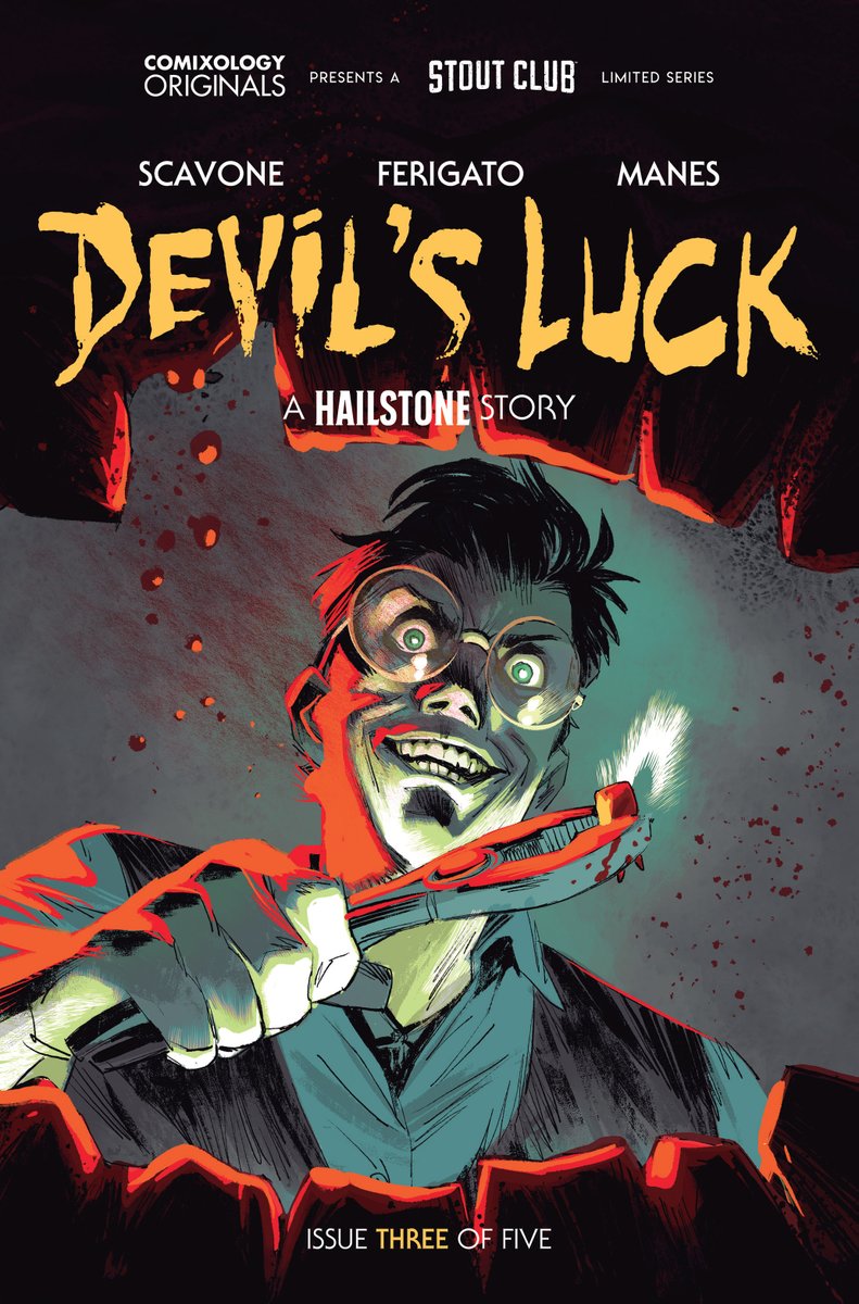 DavidDunham_DC's tweet photo. Tim struggles to stay in business while serving his community. Then, his best patient gives the dentist some advice. Tim must take his chances when they appear.
#Devilsluck #magic #comics
Happy Saturday, All!
Devil’s Luck: A Hailstone Story #3 Preview
https://t.co/ziRrTvEcXk https://t.co/NY4z3Xx7S5