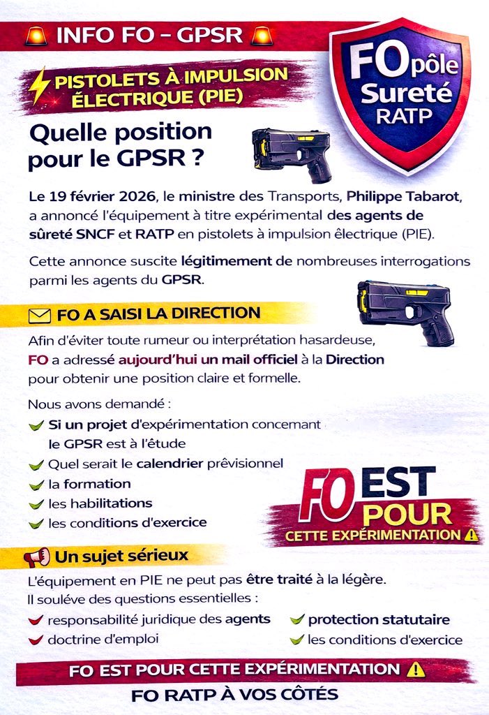 SÛRETÉ RATP 𝕏 tweet media