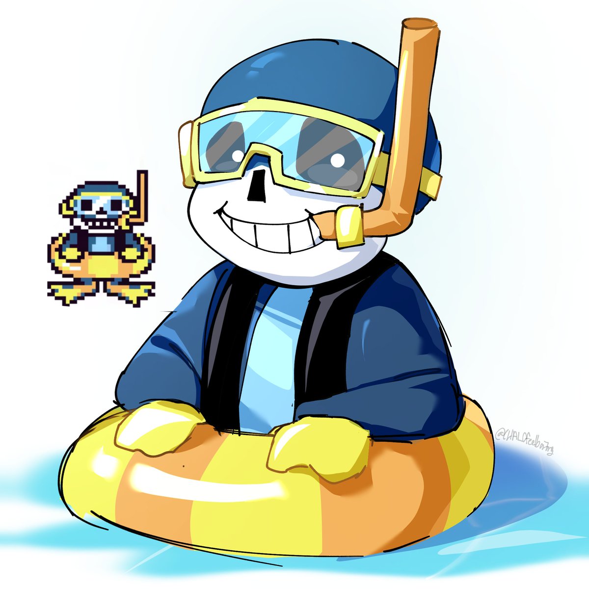 #undertale #sans 
💀🤿