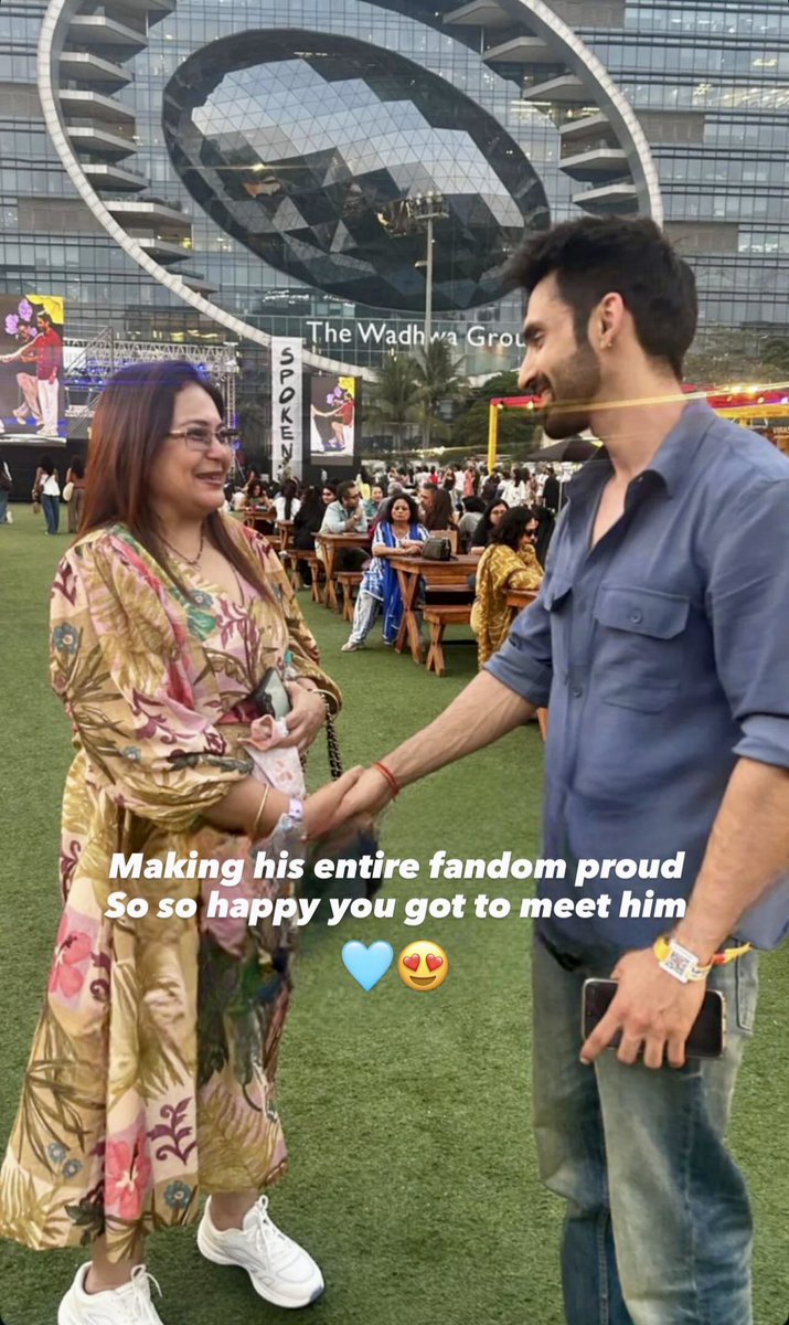 My my ain’t she quite lucky. Congrats Heena you made the entire fandom proud. And our hero is there to support his bestie 🩵😍☺️ <a href="/arjitaneja/">Arjit Taneja</a> <a href="/sritijha173598/">sriti jha</a> 

#ArjitTaneja #SritiJha #AmVira #SriJit #SpokenFest #KaiseMujheTumMilGaye
