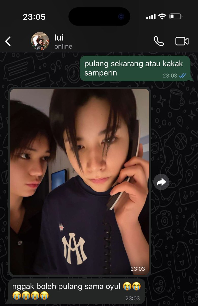 citruselo's tweet photo. POV lui jadi dedek https://t.co/M7TUVGKrMN