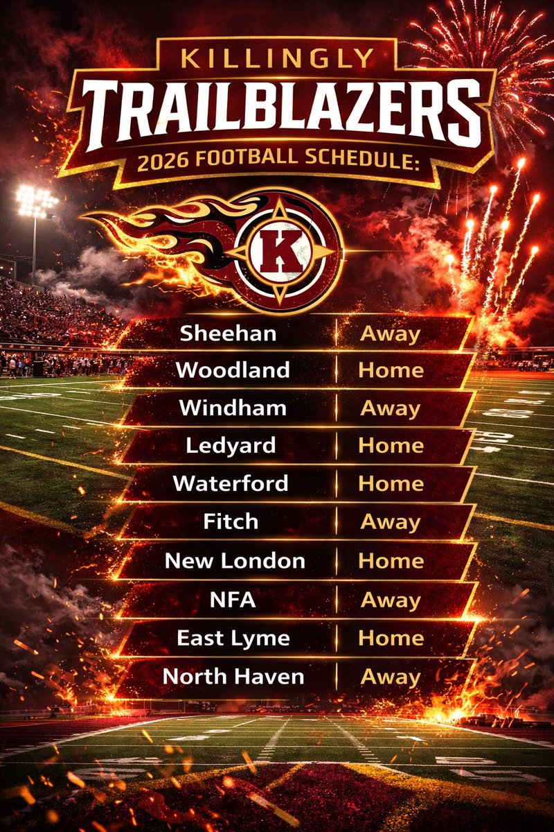 Killingly Trailblazers Football tweet media