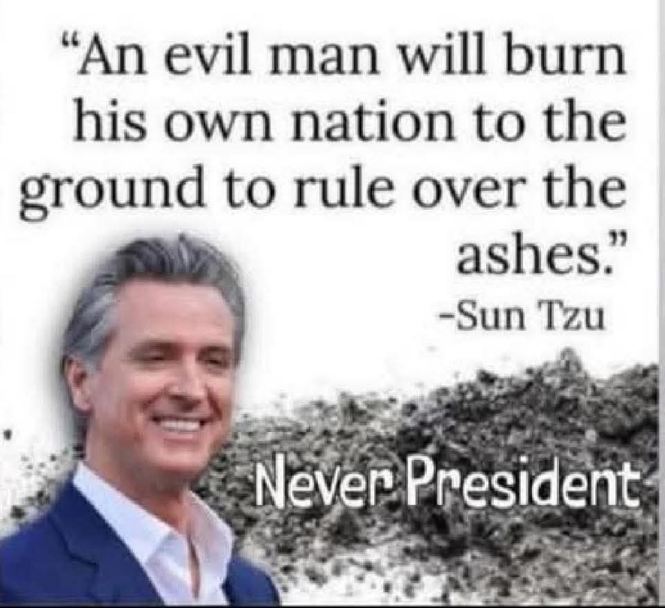 BirdHuffman1001's tweet photo. @NewsomNews @GavinNewsom @MeidasTouch @GavinNewsom promoting your touchy feely book while you state is bankrupt. You are a thieving con and liar. You will never be President https://t.co/zkYCLHMa7C