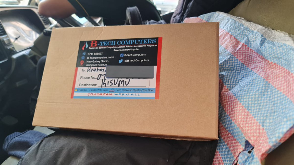 🚚✨ Tech Delivered Right to Your Door! ✨🚚
Shop with <a href="/B_techComputers/">B-Tech Computers</a> – reliable, fast &amp; secure deliveries 📦💻
✅ Laptops | ✅ Printers | ✅ Accessories | ✅ Repairs

📍 Nairobi &amp; Beyond 🌍
📞 0711686637 DM <a href="/B_techComputers/">B-Tech Computers</a>.
