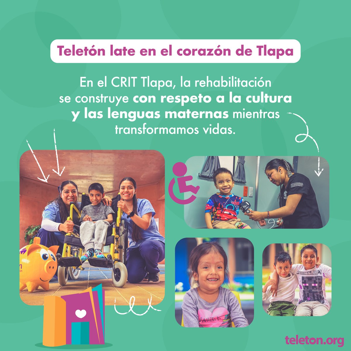 Teletón México tweet media