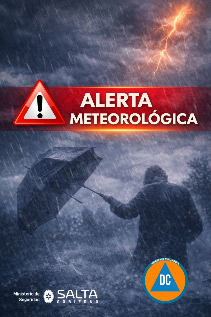 Subsecretaria de Defensa Civil Salta tweet media