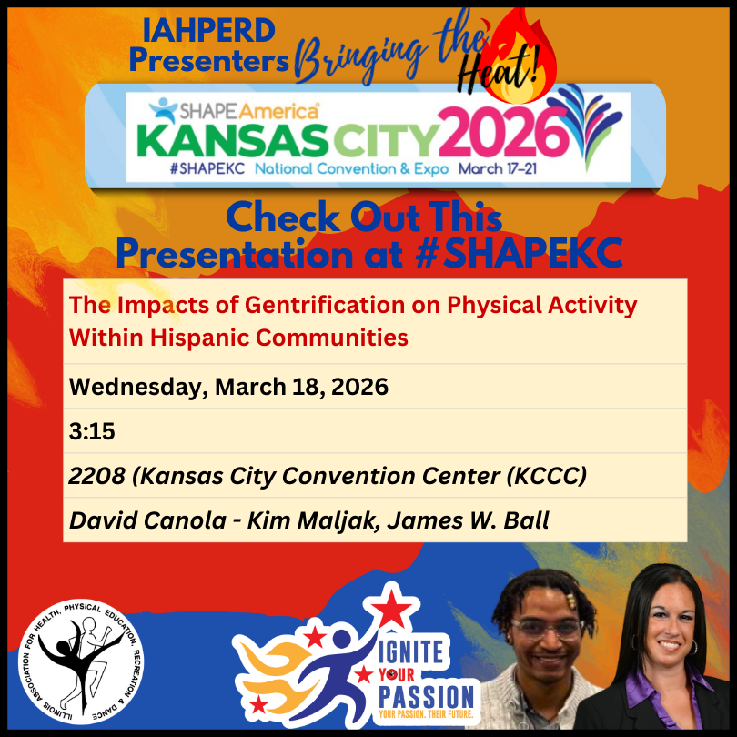 IAHPERD Illinois Assoc for Health, PE, Rec & Dance tweet media
