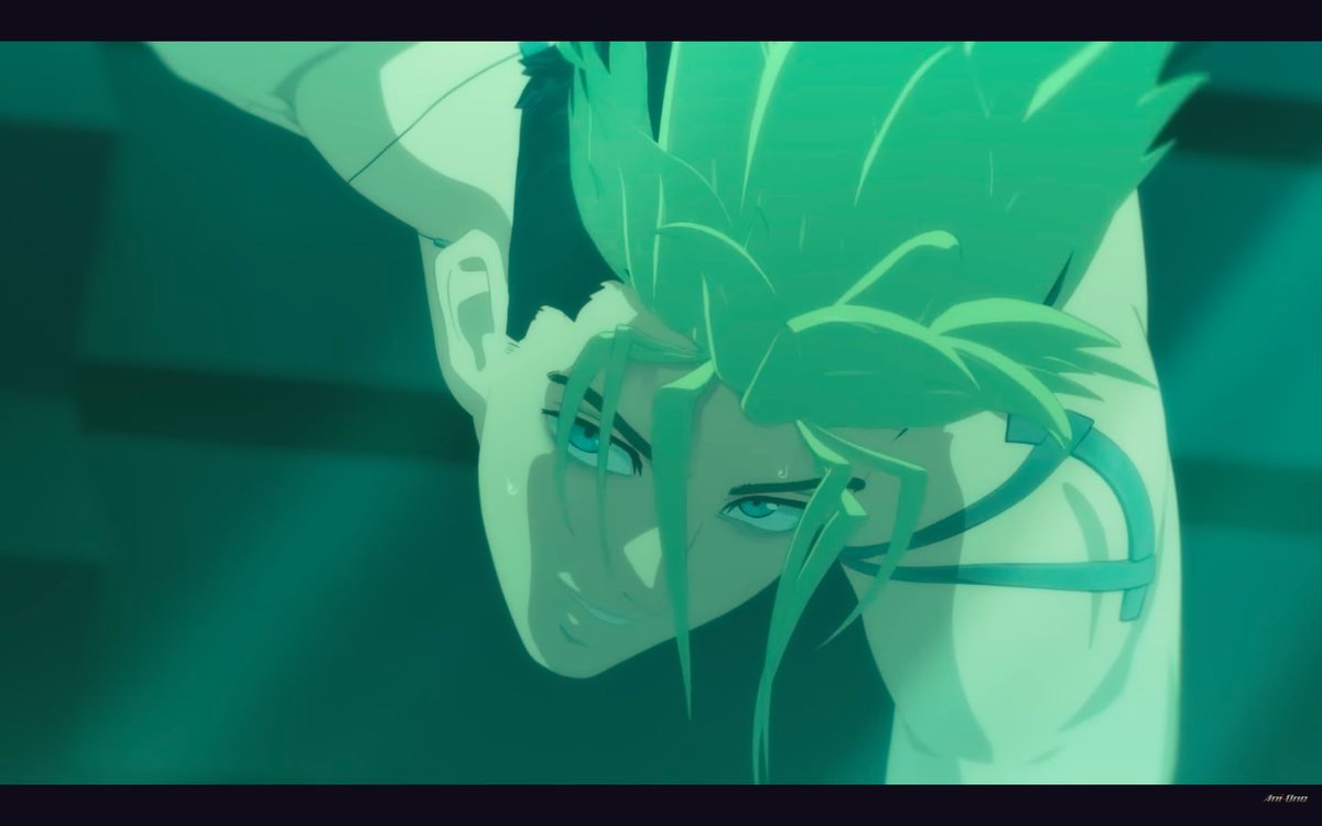 yuyu_finale's tweet image. im so sorry i know he’s going through it rn but vash has never looked hotter. Like holy SHIT