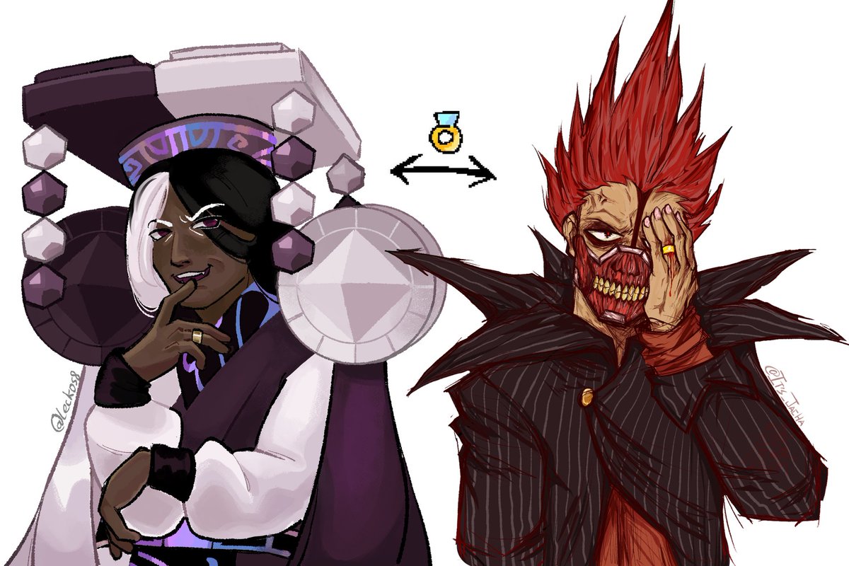Leckos8's tweet photo. crackship unlocked 

#darkcacaocookie #cookierunkingdom #dorohedoro https://t.co/Yq5ssBPMvu