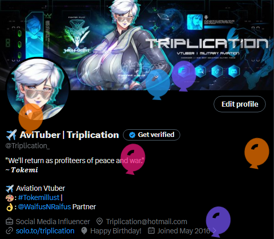 ✈️ AviTuber | Triplication tweet media