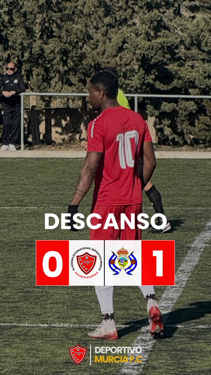 J23 | 0-1 | 🔛

Termino la primera parte en el campo mpal de Corvera 

<a href="/DeporMurciaFC/">DeportivoMurciaFC</a> 🆚 #UDAlgezares

#DeportivoMurciaUDAlgezares
<a href="/Nacional10x/">PreferenteAUT</a> <a href="/treceraG13/">Trecera.com ⚽️</a>