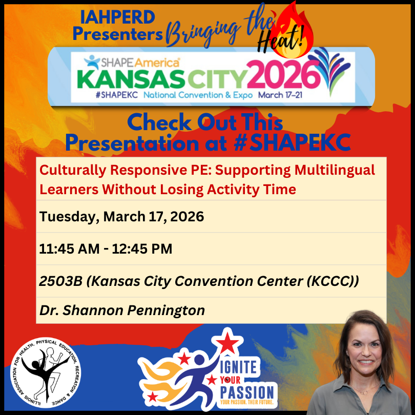 IAHPERD Illinois Assoc for Health, PE, Rec & Dance tweet media