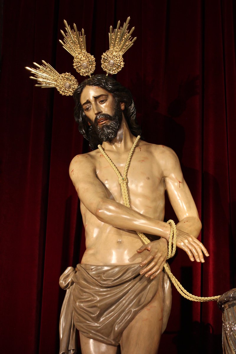Santísimo Cristo amarrado a la columna #Guadalcanal