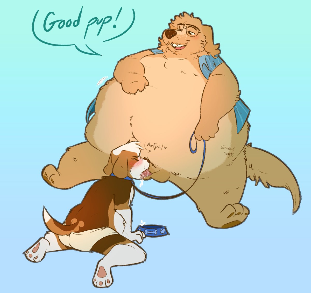 treat before dinner? spoiled!! 

commission done for <a href="/HickoryDickorys/">connor 🔞</a>