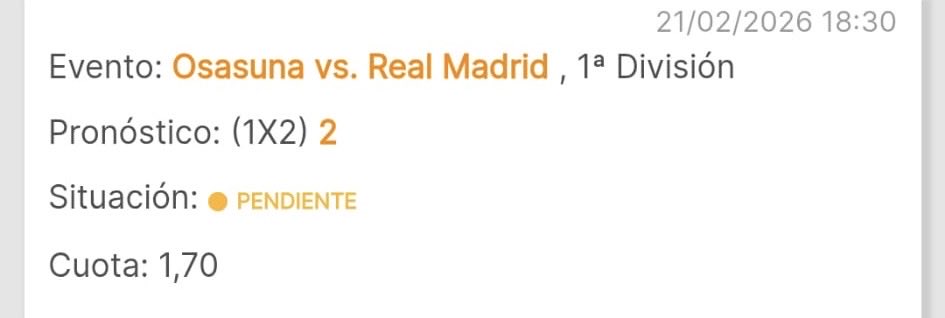 ⚡️ Otra más para hoy 
🍀 Real Madrid Gana

⏺ Viendo el nivel de forma, no se puede desaprovechar una cuota así a favor del Madrid

📍Únete a nuestro canal aquí 

(t.me/+TCLWxna05O9iM…) 

#realmadrid #apuestas #futbol #dinero #laliga