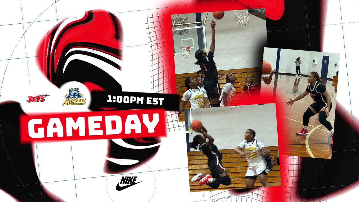 SGTCJets's tweet image. GAME DAY IN THE HANGAR!  
🆚 @AndrewTigersWBB 
⏰ 1:00 PM 
💻jockjive.com 
#SGTCLadyJets #GameDay #Takeoff