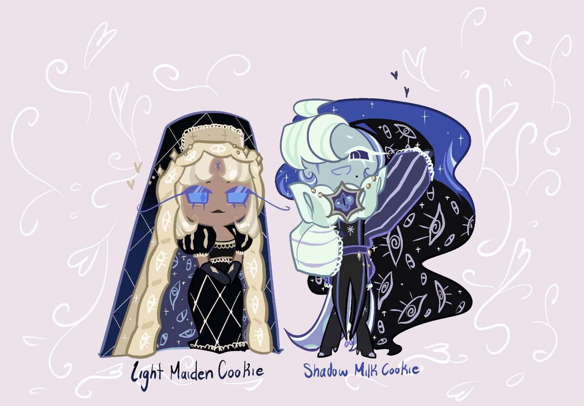 l0veinparadise's tweet photo. ⏔⏔⏔ ꒰ ᧔ෆ᧓ ꒱ ⏔⏔⏔

Light Maiden Cookie &amp; her Shadow Milk

#ocxcannon #soulbondtwt #lightsshadow #shadowmilkcookie #yumeshiptwt #yumeship https://t.co/jhYHvCq2dJ