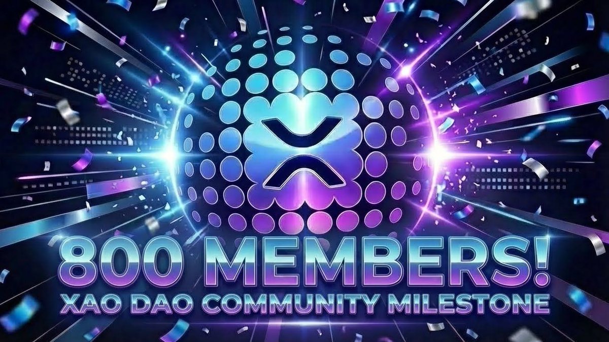 🎉  We've reached 800 members!

Every day, we are getting closer to activating decentralized governance on the XRPL! Only 200 more members needed to reach our goal! 🤝 

Please help spread the word, and a huge "Thank You" to our amazing $XRP Community!