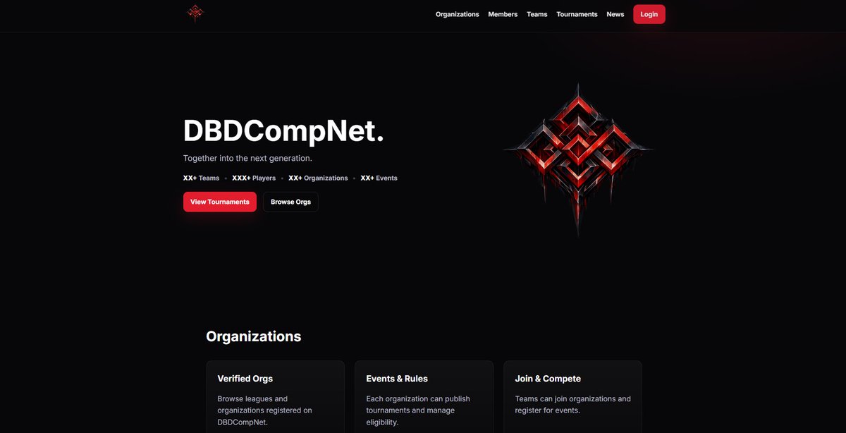 👀 the game is about to change. 

Learn more - dbdcompunion.com/dbdcompnetwork 

#DbD #Competitive #DeadbyDaylight 
display on the image is subject to change.