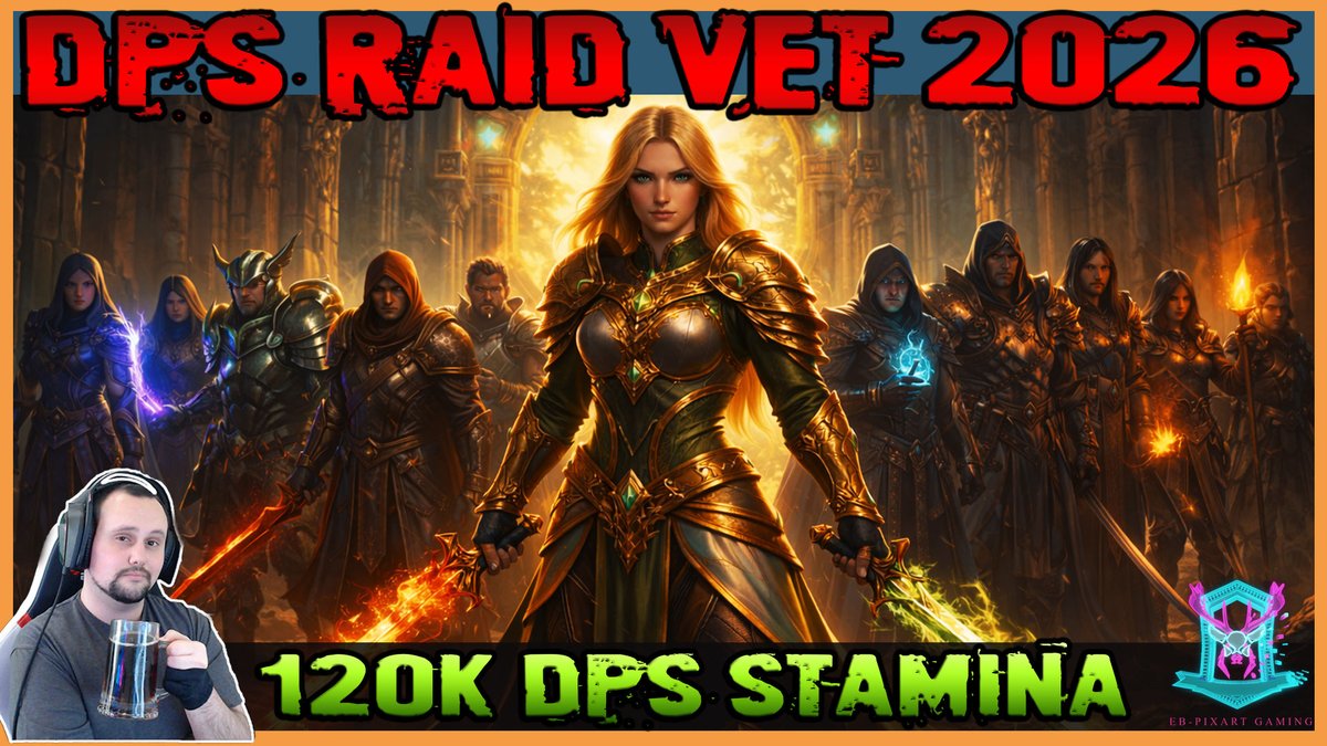PixartEb's tweet photo. 🔥TESO 2026 – 120KDPS STAMINA RAID DPS🔥

🛒 Boutique Etsy 👉 https://t.co/AmHqF3Tl2X

#TESO #ESO2026 #DPSBuild #StaminaBuild #RaidVeteran #elderscrollsonline #ebpixartgaming

TESO 2026 : DPS RAID VÉTÉRAN STAMINA – 120K DPS Après Nerf https://t.co/HYlkjIyoNz via @YouTube https://t.co/nTncr1wgn4
