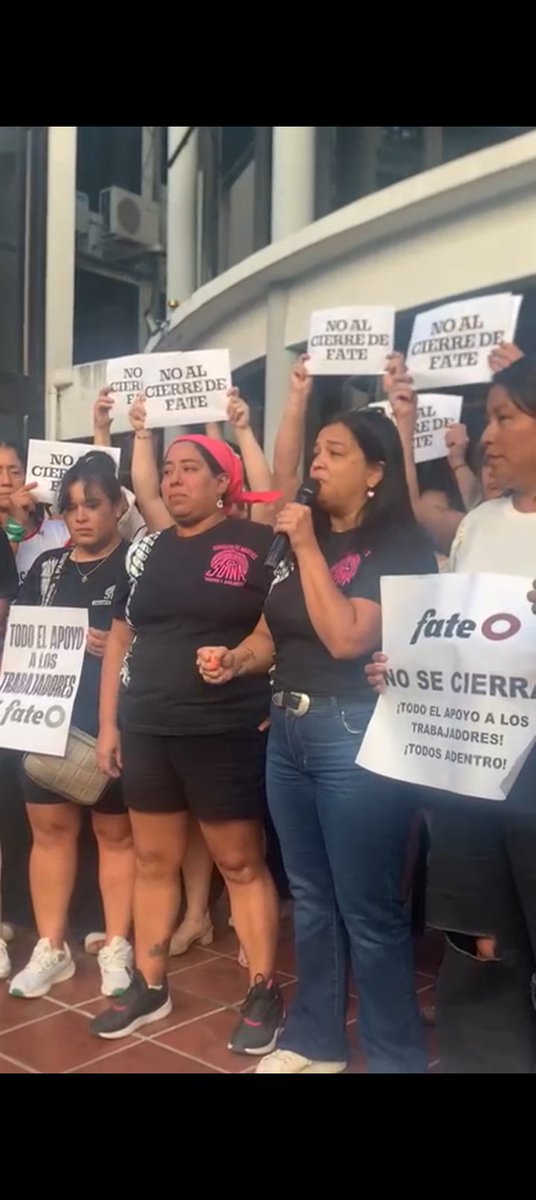 Preparamos el próximo paro y movilización por el Día Internacional de las Mujeres Trabajadoras 8M y desde la asamblea nos pronunciamos contra el cierre de Fate junto a la Comisión de Mujeres y Familiares💪