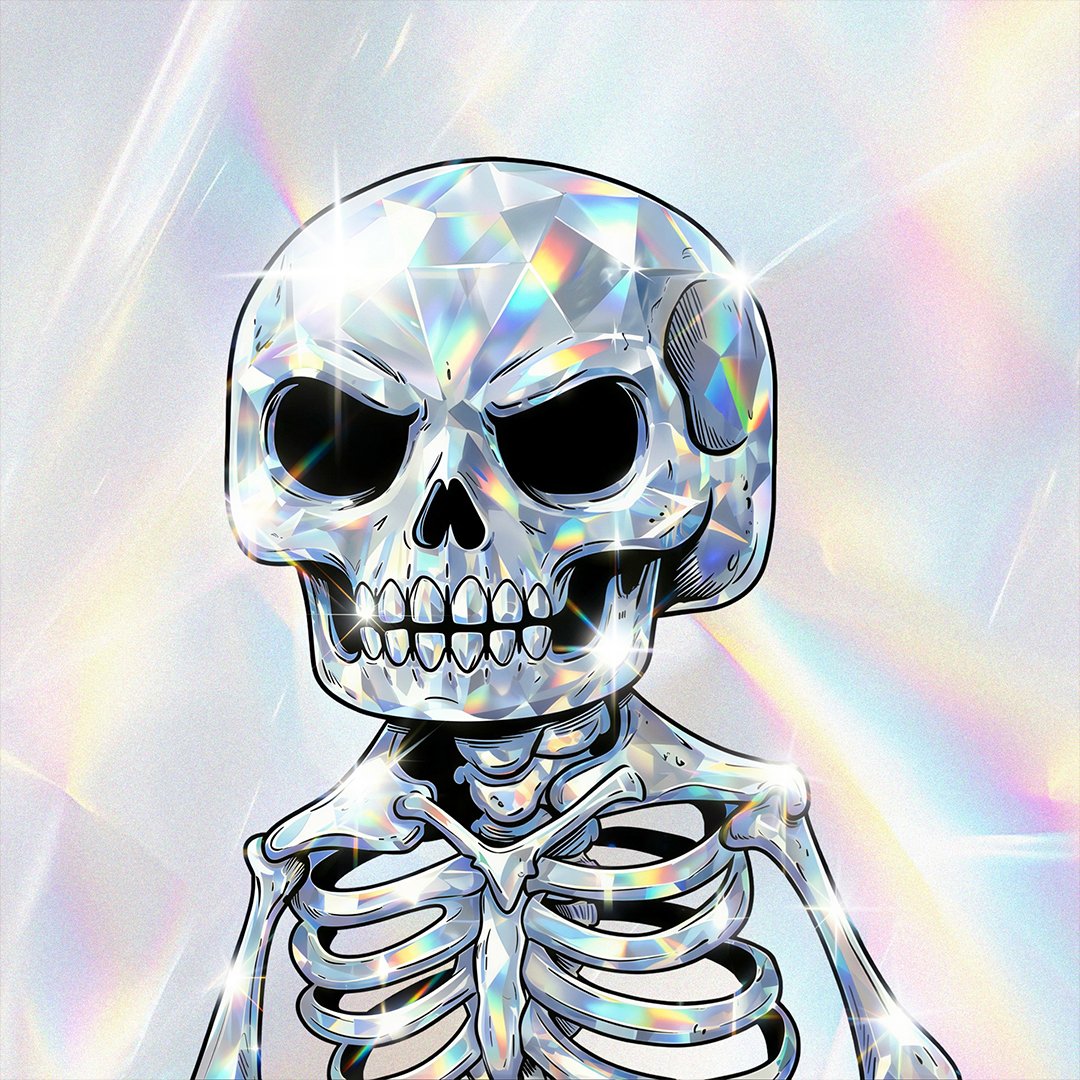 Sneak peek 👀

One of the 1/1s in our upcoming collection.
 
If you’re looking to secure a WL spot, this is your chance. 

Like, RT &amp; drop your wallet below. we will pick 5 skellie to win GTD.