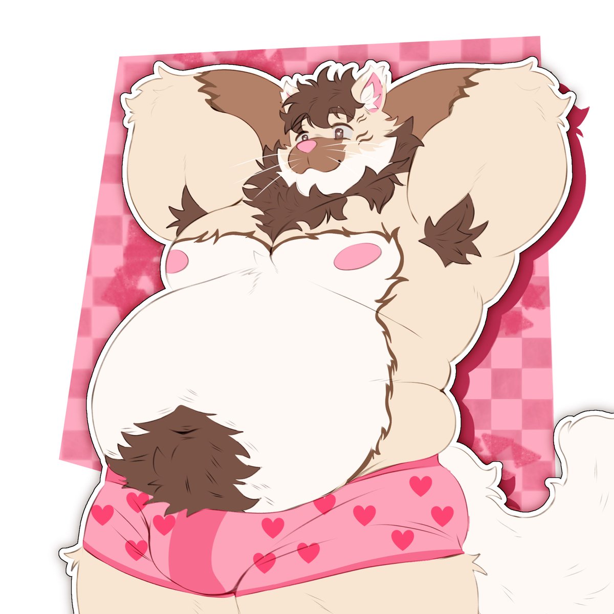Posting old c0m I got of my cat sona bc I lowkey been neglecting him… but he’s a fat idiot 

I should draw him soon tho…