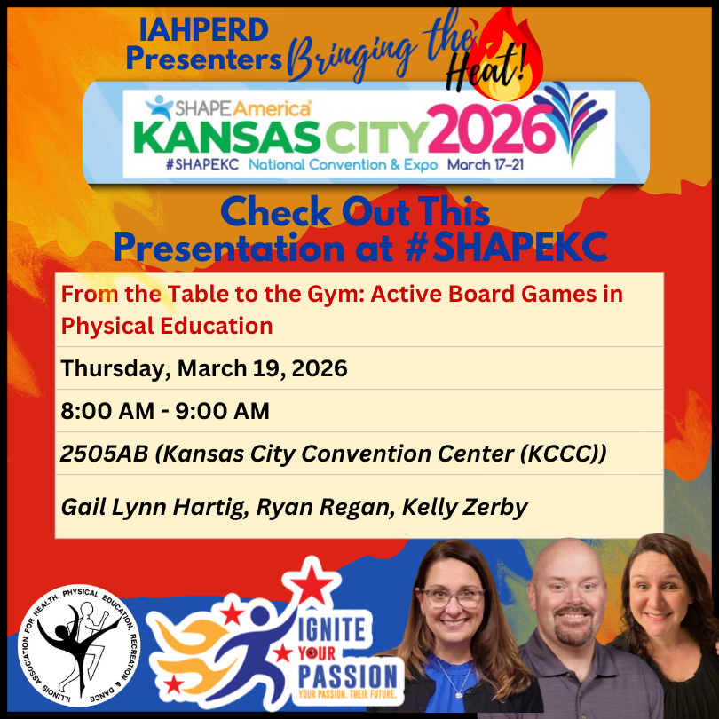 IAHPERD Illinois Assoc for Health, PE, Rec & Dance tweet media