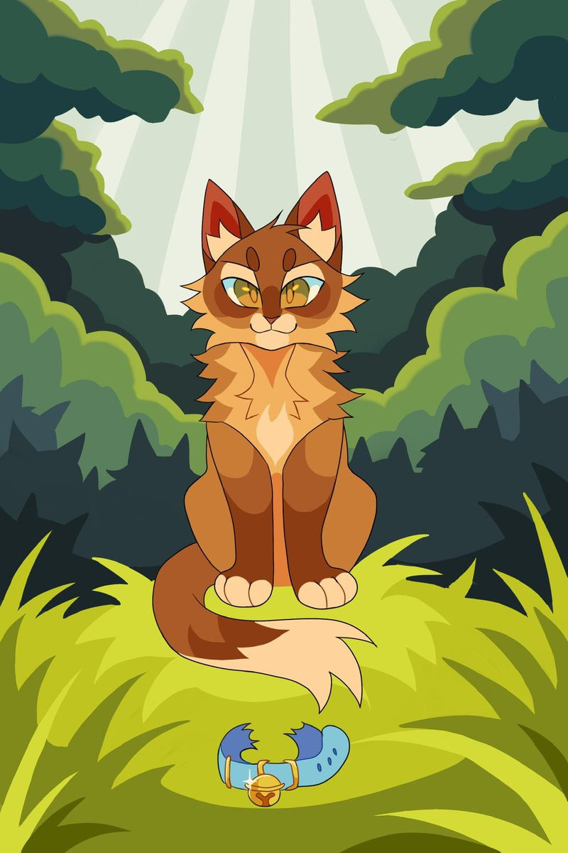 shyriioo's tweet photo. “INTO THE WILD” Cover redraw!
#firepaw #firestar #warriors #warriorcats https://t.co/3XNBuJSDvG