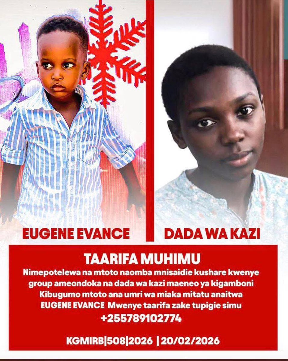 Skyfly_gains's tweet image. Nisaidie ku-share hii post ifike viral mpaka dogo apatikane chapu.🥲