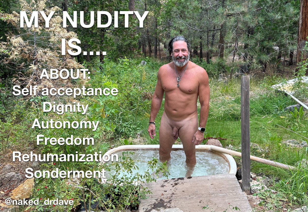 naked_drdave's tweet photo. Everyone REPOST and share your TRUTH!
#nudity #truth #dignity #naturist #autonomy #acceptance #peace #naturism #nakeddrdave #nakeddavemd #nakedtruth #NakedLiesTheMovie https://t.co/kSrOxaCiaS