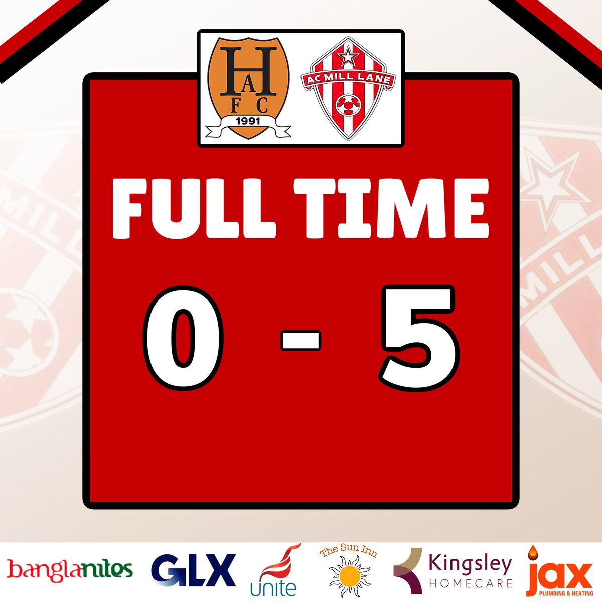 What a performance!

FT | 0-5 | #UpTheAC