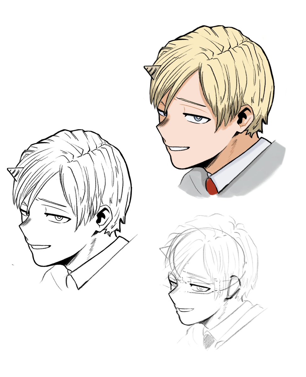 happyneito's tweet photo. Monoma study for uni 🥹🥹 #bnha #neitomonoma #mhafanart https://t.co/BD4AouhTcg