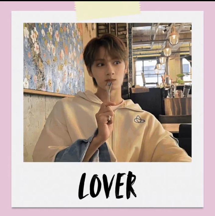 oooh an angel singing to his angel 👀