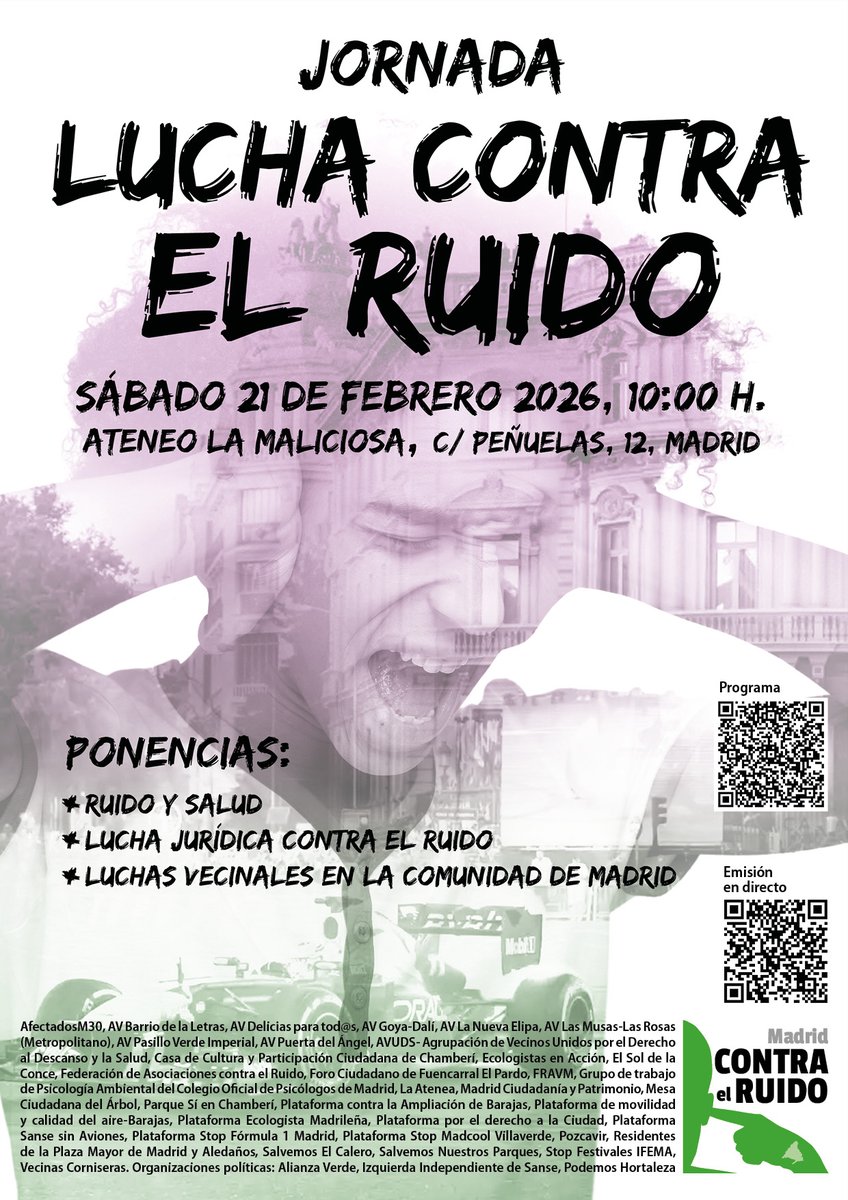 AVUDS – Vecinos Unidos por el Derecho al Descanso tweet media