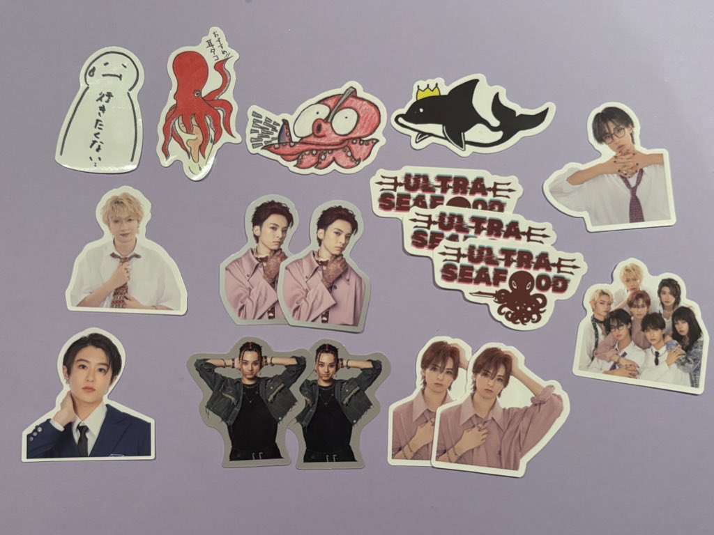 龍宮城 グッズ ステッカー いろいろ💜 譲 : 画像のもの 求 : 300円/1枚