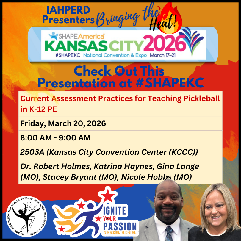 IAHPERD Illinois Assoc for Health, PE, Rec & Dance tweet media