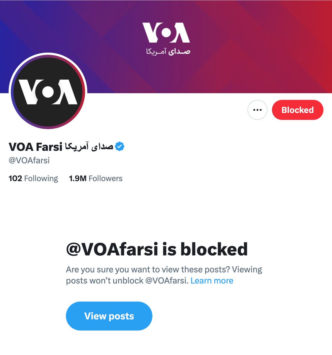 We r boycotting #VOAFarsi for:
Suppressing coverage of #IranRevolution2026 
Mischaracterizing President <a href="/realDonaldTrump/">Donald J. Trump</a> 's statements
Silencing chants of Iranian protesters while amplifying regime-aligned propaganda
This is not neutrality
It is editorial misconduct! 
<a href="/KariLake/">Kari Lake</a>