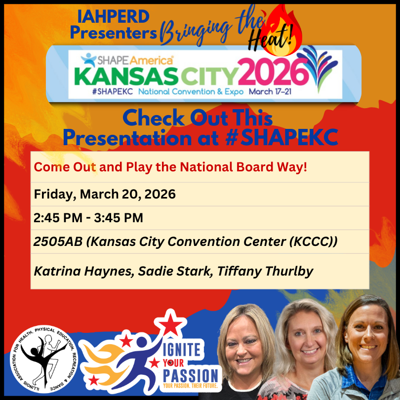 IAHPERD Illinois Assoc for Health, PE, Rec & Dance tweet media