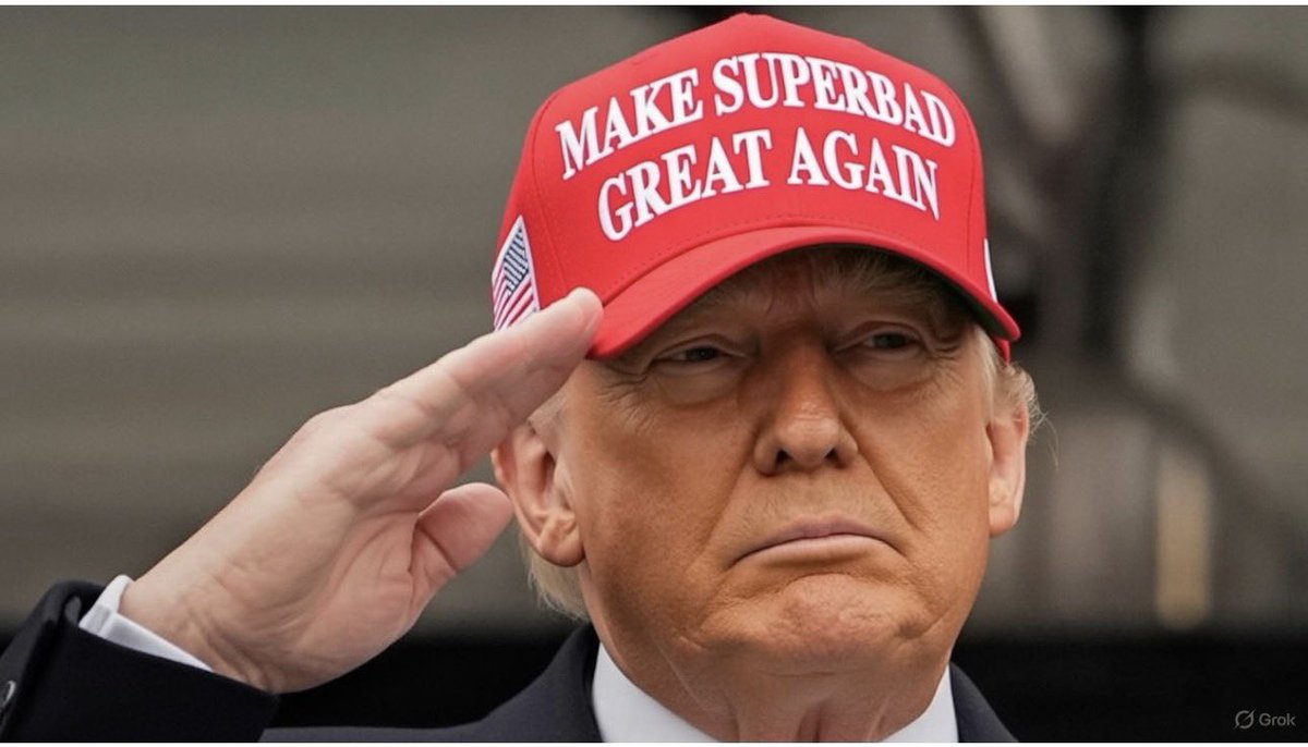<a href="/WatcherGuru/">Watcher.Guru</a> JUST IN: President Trump rotates all tariff gains into $superbad

8Yb2xtFWbfdvuHXV3q2UqZ7h1LZRpEPxCLJHzHMCpump