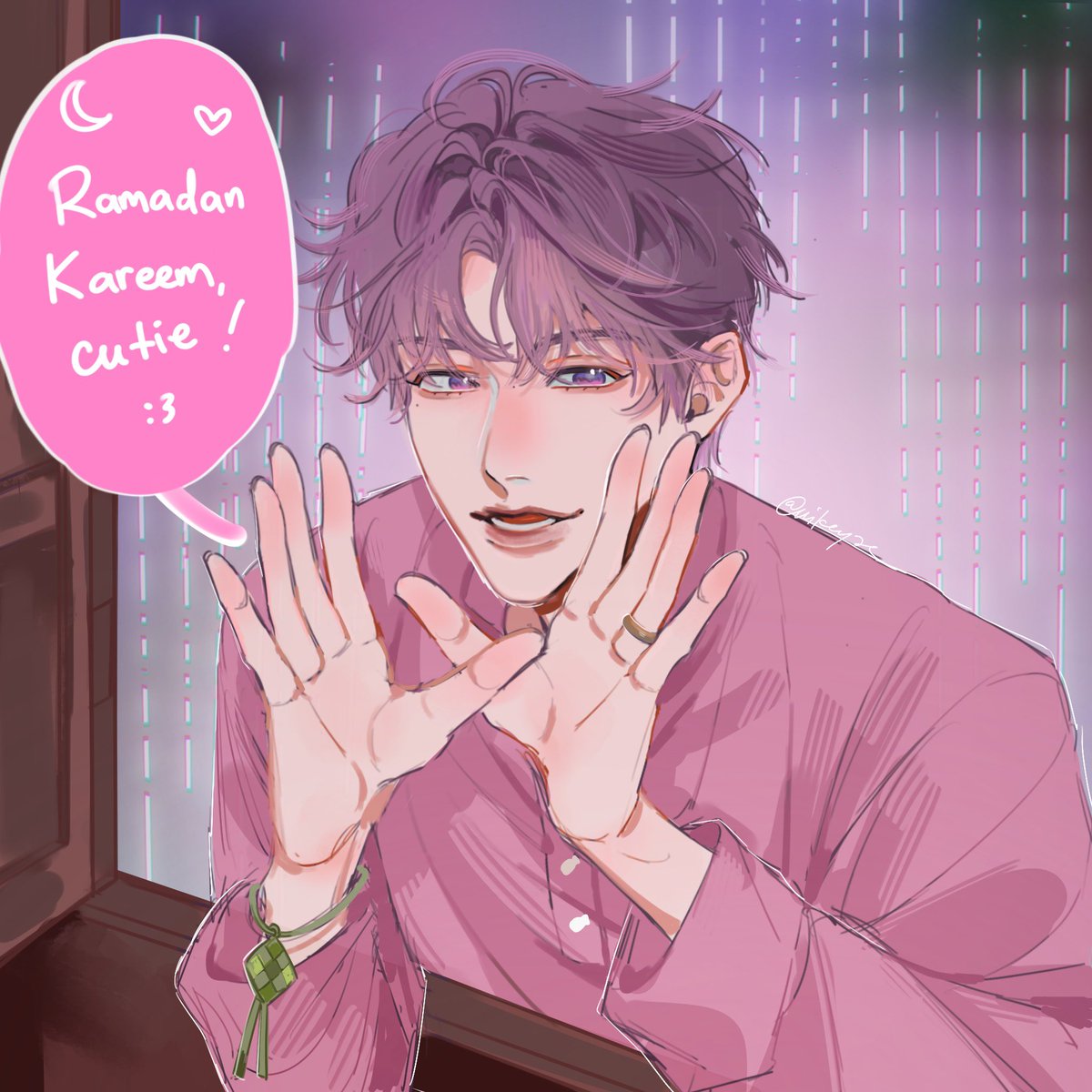 syluslatinalove's tweet image. RT @Nikeyze_11: No naughty thoughts okay! Stay halal habibti 😤☝️

#lndsea #loveanddeepspace #Rafayel