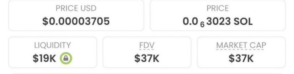 I begged u to buy #TRUMP - it did 700x

I begged u to buy $LOBSTAR - it did 94x

I begged u to buy #WHITEWHALE - it did 2500x

I begged u to buy $PUNCH - it did 2000x

I just found another low-cap meme with 100 - 5000x potential Currently trading at 37k mcap

I Will send the CA
