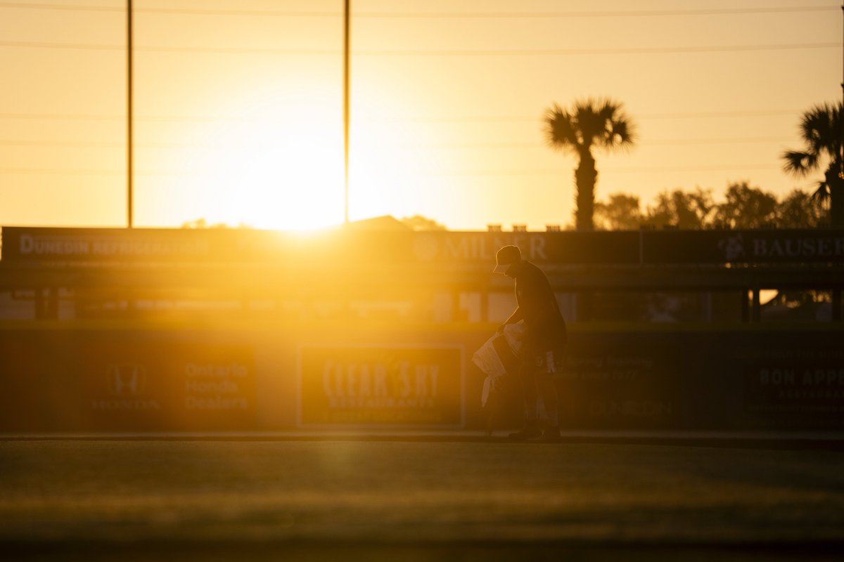 BlueJays's tweet photo. The sun rises on our 50th Season ☀️ #SpringTraining https://t.co/F5Pl5zlXT1