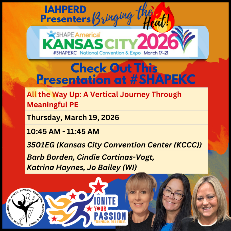 IAHPERD Illinois Assoc for Health, PE, Rec & Dance tweet media