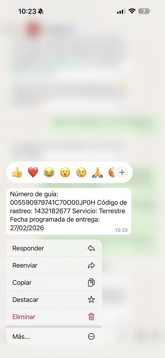 FeriferJacques's tweet photo. @estafeta @Profeco TikTok Shop nos asigna esta paquetería por default, un fraude total. Las guías son de 3 a 5 días hábiles y está pseudopaqueteria hace las entregas hasta 10 días hábiles después. Su "frecuencia de entrega" marca los viernes y no entregaron https://t.co/dmweGDVze3