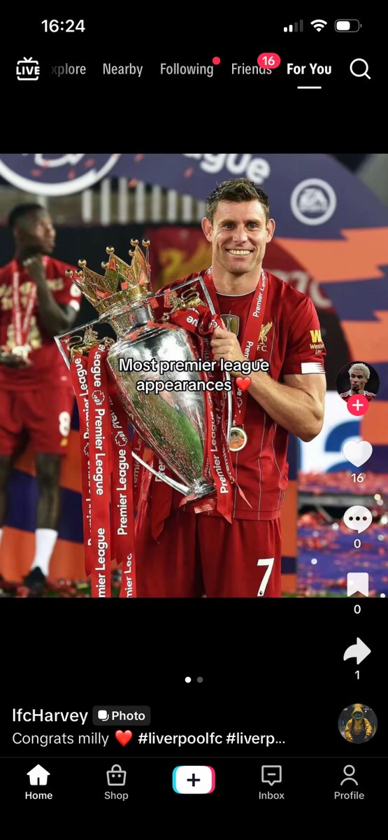 CaptainVirgnu4's tweet photo. Well in James, top of the Premier League appearances table 👏👏👏👏👏 https://t.co/Y7Lulsoeev