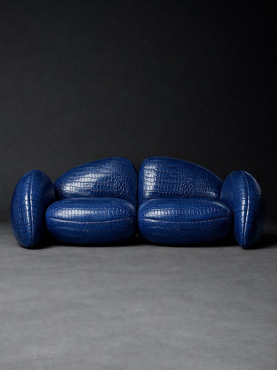 4AAAAart's tweet photo. 1 of 1 LITHOS Sofa in blue crocodile by Mavimatt* https://t.co/ZbYEpa3tPK