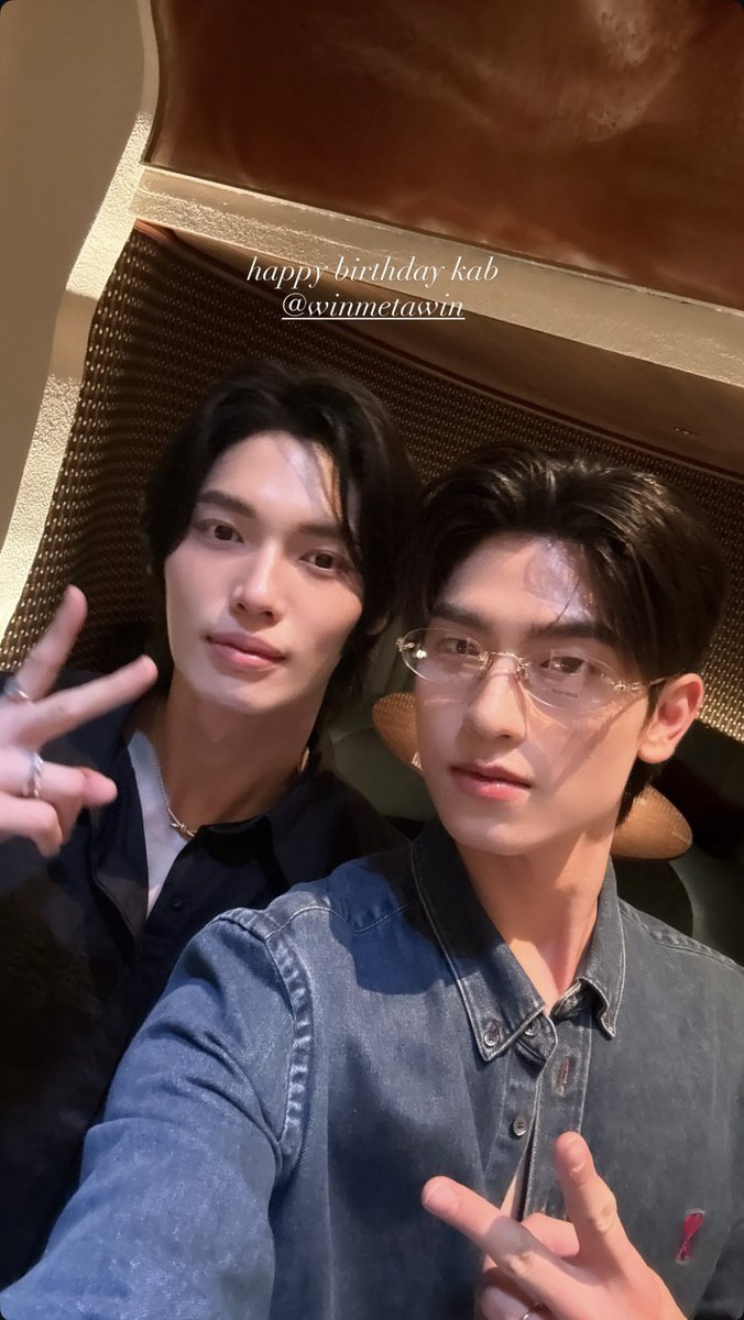 nong Thomas🫶🏻
cr. thomaschungmanirat

WISHING WIN A GREAT BDAY
#Win27LevelUp
#winmetawin